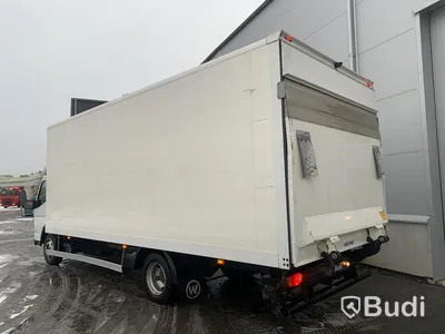 Lastbil Mitsubishi Fuso Canter 7C15 | 2014 | Walther skåp med bakgavelslyft.