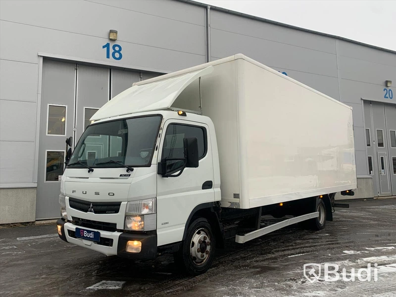Lastbil Mitsubishi Fuso Canter 7C15 | 2014 | Walther skåp med bakgavelslyft.