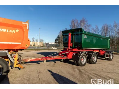 Dumperbil Volvo Fh16 8x4 540-2018 | Fassi | Släp Nor Slep SL-32TT - 2022