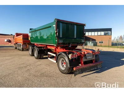 Dumperbil Volvo Fh16 8x4 540-2018 | Fassi | Släp Nor Slep SL-32TT - 2022