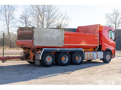 Dumperbil Volvo Fh16 8x4 540-2018 | Fassi | Släp Nor Slep SL-32TT - 2022