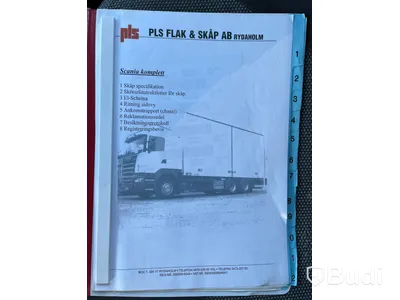 Lastbil Scania R480 6x2-2009 | PLS | Öppningsbar sida | VBG | Z-lyft LÅGA MIL