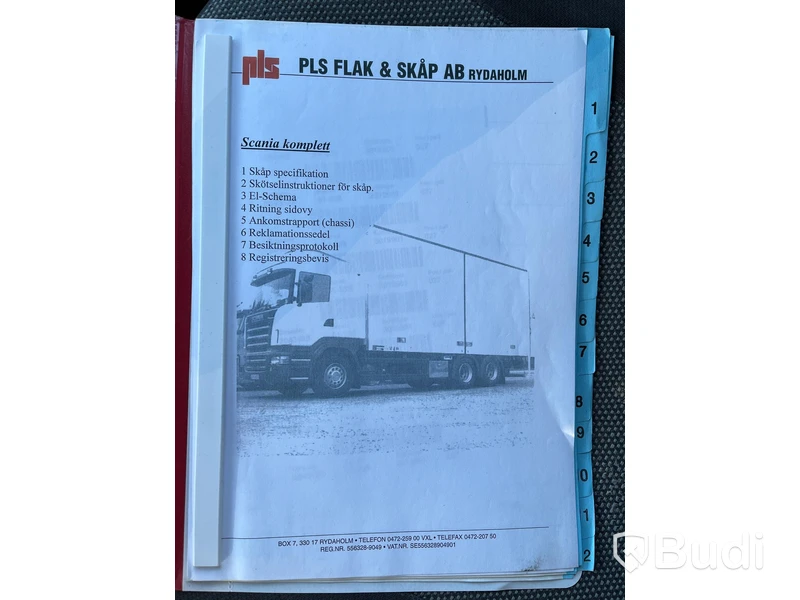 Lastbil Scania R480 6x2-2009 | PLS | Öppningsbar sida | VBG | Z-lyft LÅGA MIL