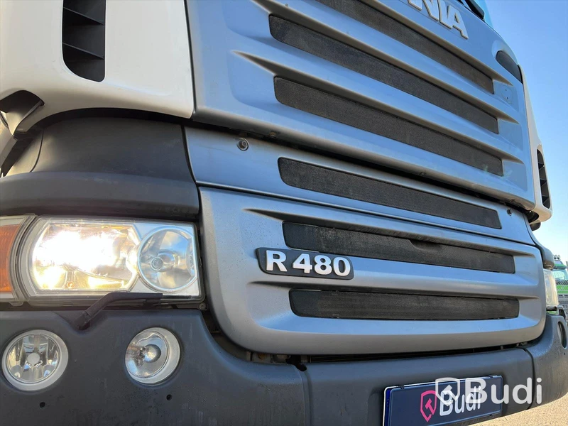 Lastbil Scania R480 6x2-2009 | PLS | Öppningsbar sida | VBG | Z-lyft LÅGA MIL