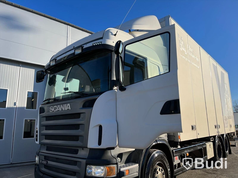 Lastbil Scania R480 6x2-2009 | PLS | Öppningsbar sida | VBG | Z-lyft LÅGA MIL
