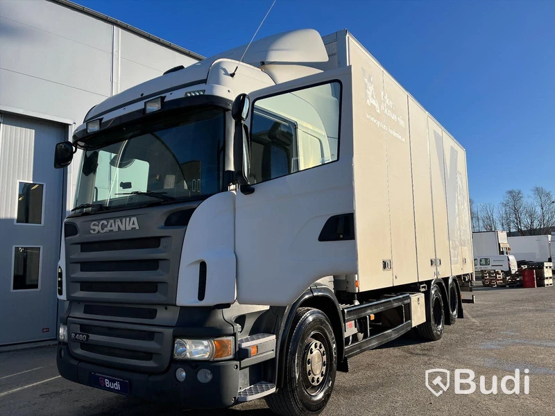 Lastbil Scania R480 6x2-2009 | PLS | Öppningsbar sida | VBG | Z-lyft LÅGA MIL