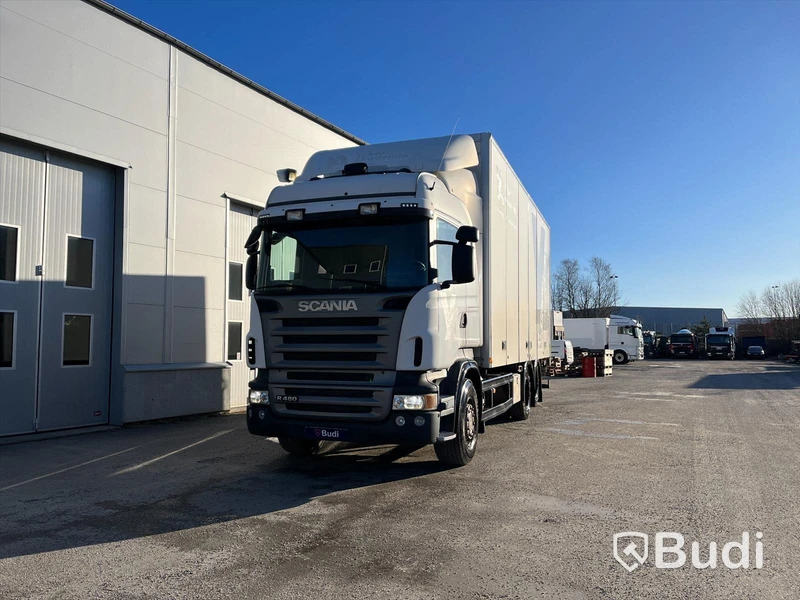 Lastbil Scania R480 6x2-2009 | PLS | Öppningsbar sida | VBG | Z-lyft LÅGA MIL