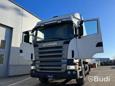Lastbil Scania R480 6x2-2009 | PLS | Öppningsbar sida | VBG | Z-lyft LÅGA MIL