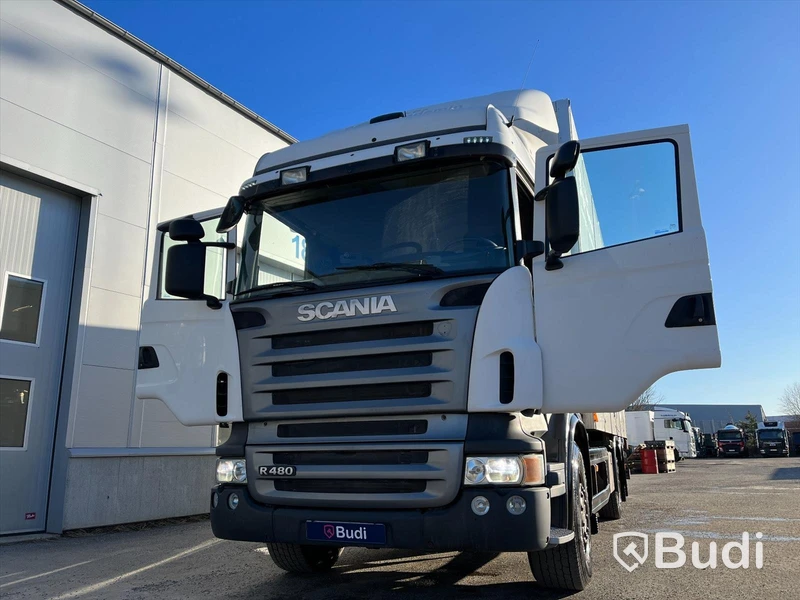 Lastbil Scania R480 6x2-2009 | PLS | Öppningsbar sida | VBG | Z-lyft LÅGA MIL