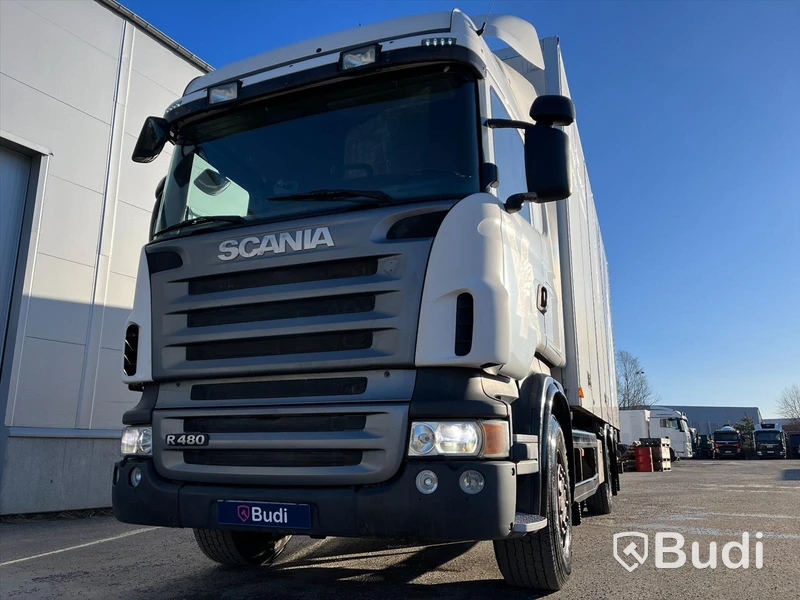 Lastbil Scania R480 6x2-2009 | PLS | Öppningsbar sida | VBG | Z-lyft LÅGA MIL