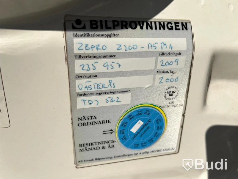 Lastbil Scania R480 6x2-2009 | PLS | Öppningsbar sida | VBG | Z-lyft LÅGA MIL