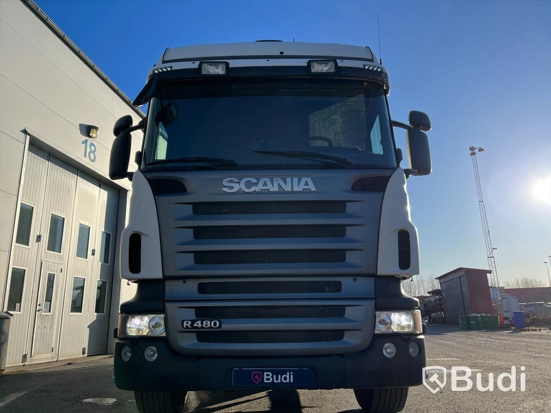Lastbil Scania R480 6x2-2009 | PLS | Öppningsbar sida | VBG | Z-lyft LÅGA MIL