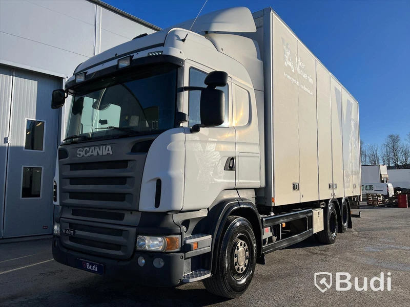 Lastbil Scania R480 6x2-2009 | PLS | Öppningsbar sida | VBG | Z-lyft LÅGA MIL