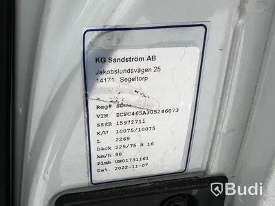 Gasbil Iveco Daily -2018 65NP 3 .0 JTD CNG Hi -Matic ,136 HK,Cabskåp