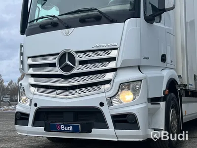 Lastbil Mercedes-Benz Actros 2551, 2014 - med Skabskåp - öppningsbar sida och baklyft