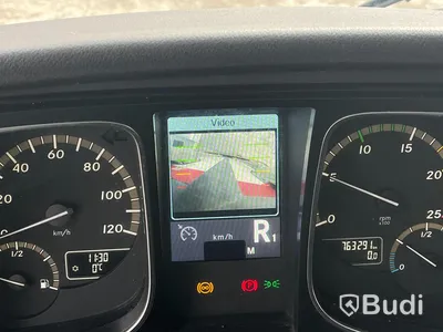 Lastbil Mercedes-Benz Actros 2551, 2014 - med Skabskåp - öppningsbar sida och baklyft