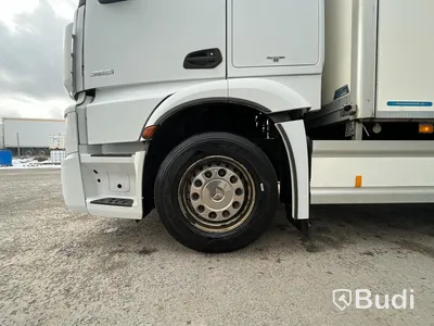 Lastbil Mercedes-Benz Actros 2551, 2014 - med Skabskåp - öppningsbar sida och baklyft
