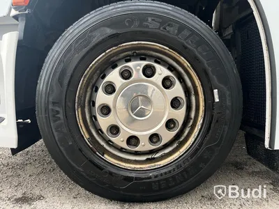 Lastbil Mercedes-Benz Actros 2551, 2014 - med Skabskåp - öppningsbar sida och baklyft