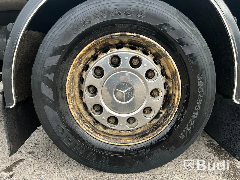 Lastbil Mercedes-Benz Actros 2551, 2014 - med Skabskåp - öppningsbar sida och baklyft