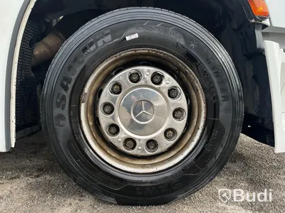 Lastbil Mercedes-Benz Actros 2551, 2014 - med Skabskåp - öppningsbar sida och baklyft