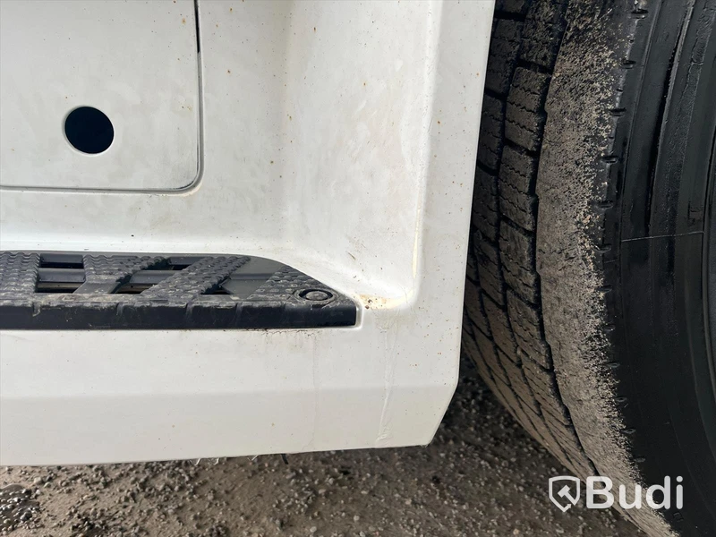 Lastbil Mercedes-Benz Actros 2551, 2014 - med Skabskåp - öppningsbar sida och baklyft
