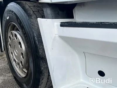 Lastbil Mercedes-Benz Actros 2551, 2014 - med Skabskåp - öppningsbar sida och baklyft