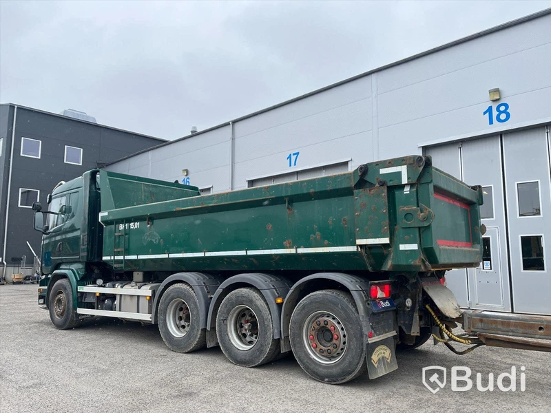 Lastbil SCANIA R580 8x4 dumper -2015