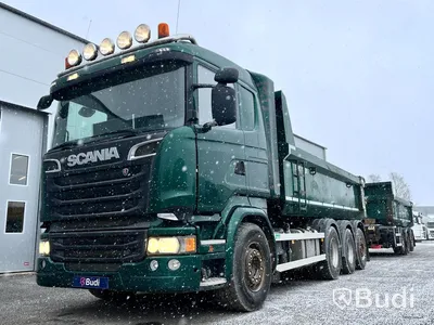 Lastbil SCANIA R580 8x4 dumper -2015