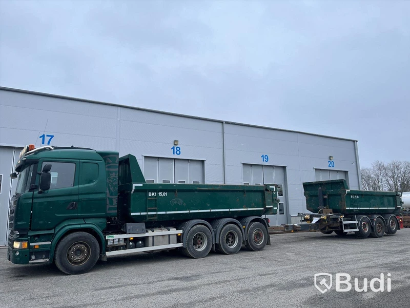 Lastbil SCANIA R580 8x4 dumper -2015
