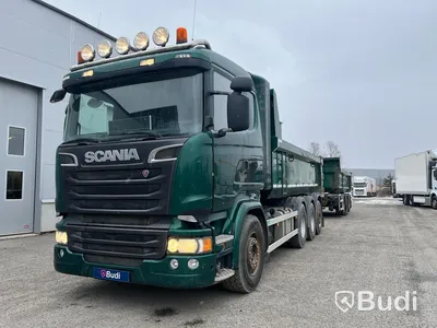 Lastbil SCANIA R580 8x4 dumper -2015