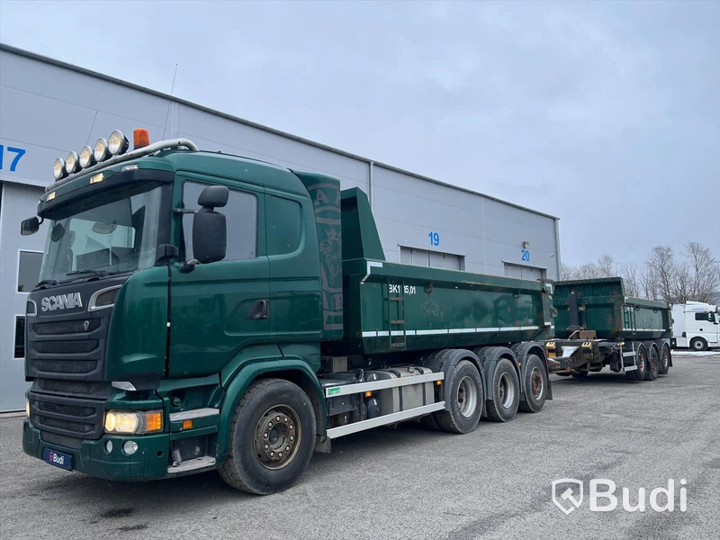 Lastbil SCANIA R580 8x4 dumper -2015