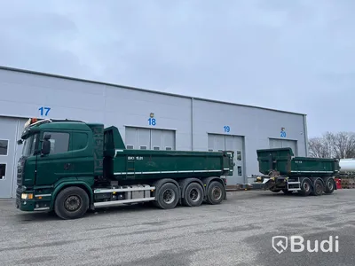 Lastbil SCANIA R580 8x4 dumper -2015