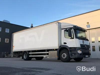 Lastbil Mercedes-Benz Antos | Fastskåp | Euro6