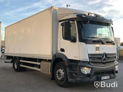 Lastbil Mercedes-Benz Antos | Fastskåp | Euro6