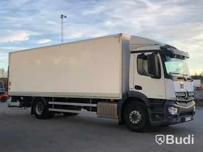 Lastbil Mercedes-Benz Antos | Fastskåp | Euro6