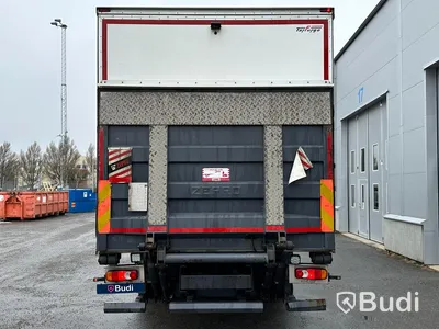 Lastbil DAF LF 290 Euro6 | 2017 | 18P Skåp med öppningsbarsida och baklyft 2T