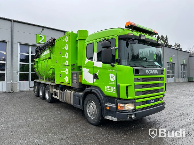 Torrsug Vakuumlastare SCANIA R114 8x4-2000 | Disab byggnation EXPORT ONLY