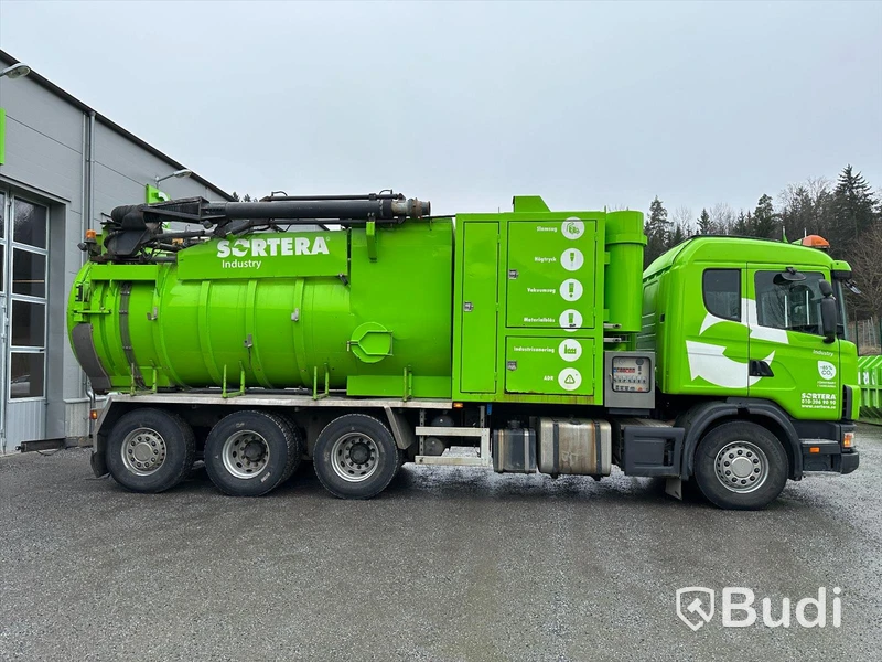 Torrsug Vakuumlastare SCANIA R114 8x4-2000 | Disab byggnation EXPORT ONLY