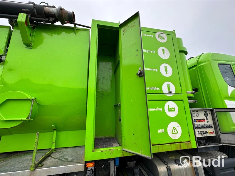 Torrsug Vakuumlastare SCANIA R114 8x4-2000 | Disab byggnation EXPORT ONLY