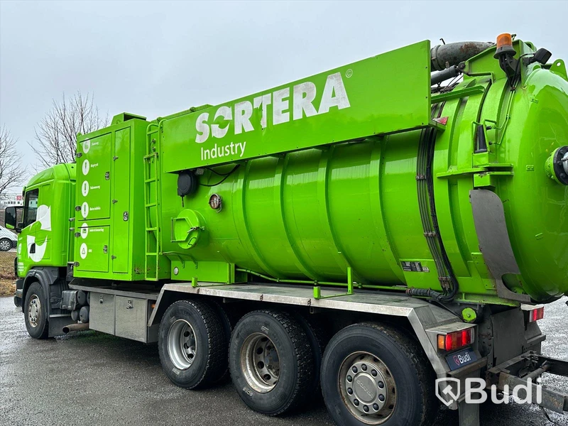 Torrsug Vakuumlastare SCANIA R114 8x4-2000 | Disab byggnation EXPORT ONLY