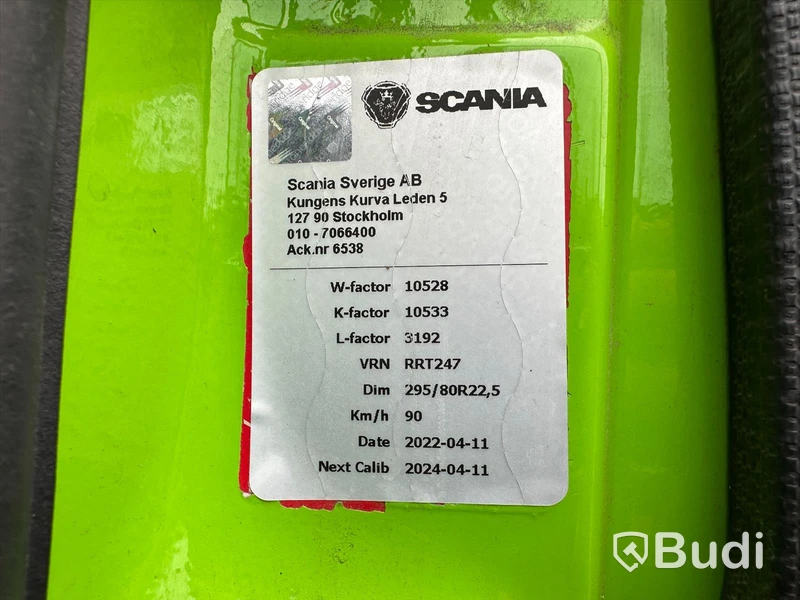 Torrsug Vakuumlastare SCANIA R114 8x4-2000 | Disab byggnation EXPORT ONLY