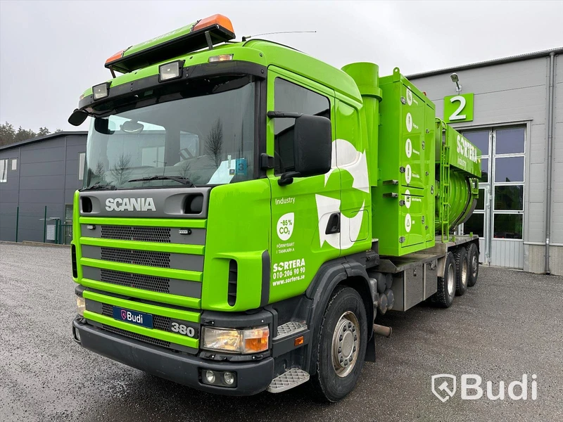 Torrsug Vakuumlastare SCANIA R114 8x4-2000 | Disab byggnation EXPORT ONLY