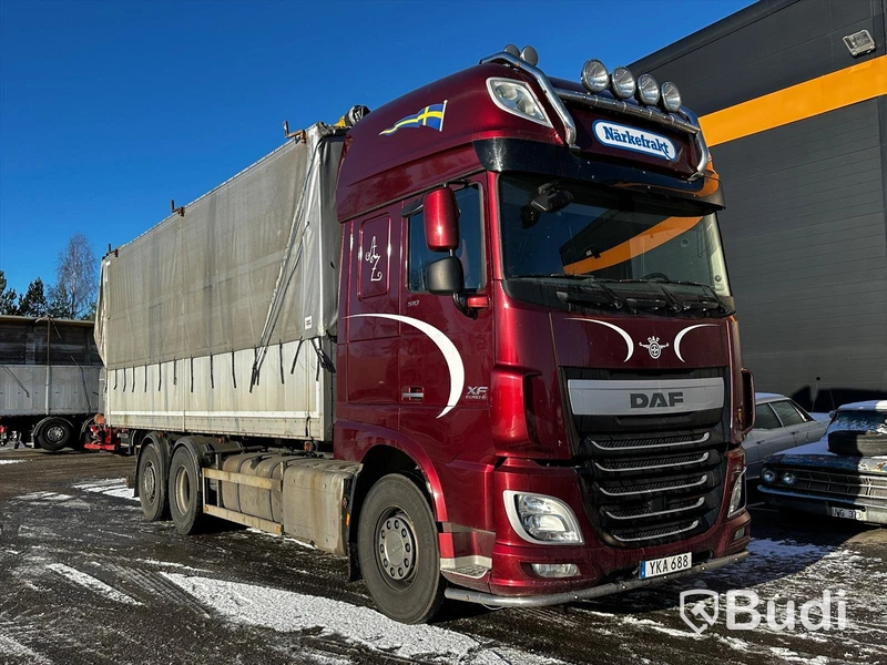 Spannmålsekipage DAF XF 510 FAN 2017 med Ory-släp -2005