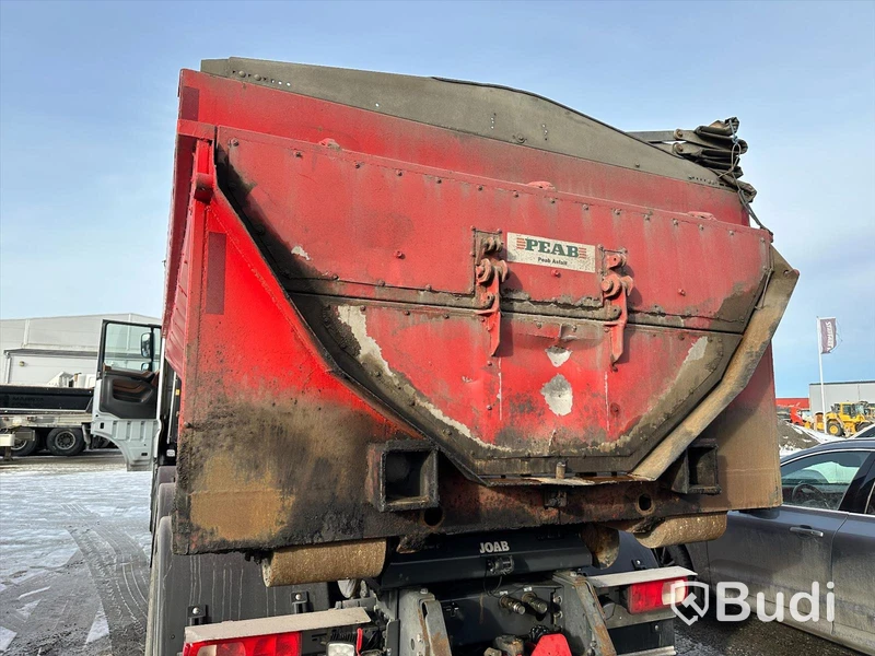 Asfaltsflak för tridembil