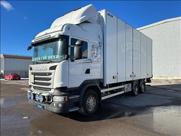 Kylbil Scania R450 6x2 | 2016 | Närkoskåp | Öppningsbar sida & baklyft | VBG