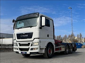 Lastbil Man TGX 35.540 8x4-4 BL | 2014 | Sörling växlare export  