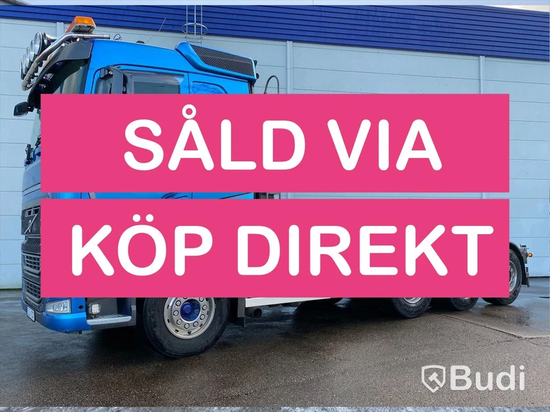 Lastbil Volvo FH540 8x4 Tridem lastväxlare HIAB 24T