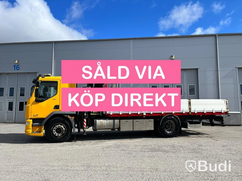 Lastbil DAF FA LF 310I | FASSI Kran/Flak | 2016