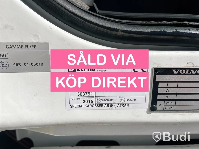 Kylbil Volvo FE 6x2 | SKAB | 2016- SÅLD