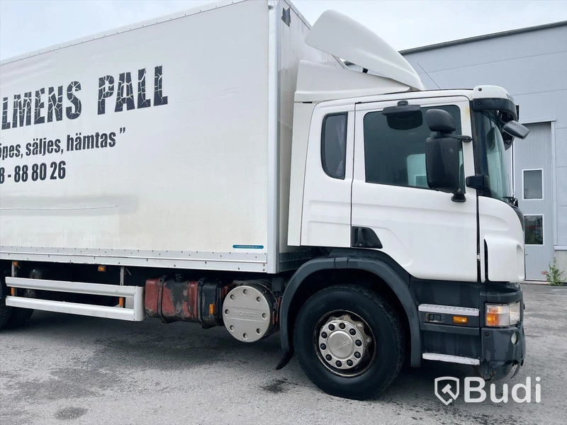 Lastbil Scania P270 4x2 -2009 | SKAB med öppningsbarsida | Nybesiktigad - EXPORT